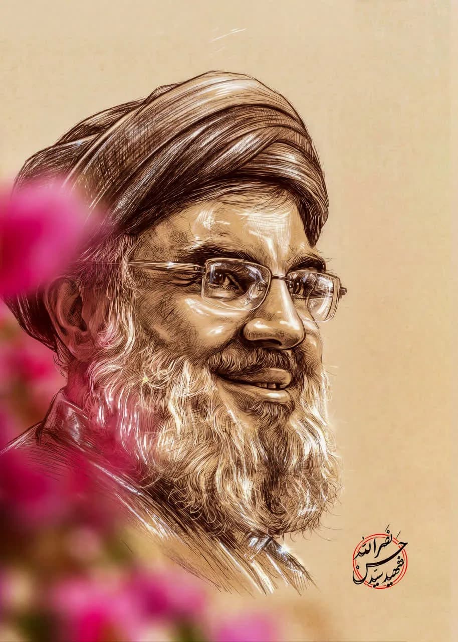 پرتره شهید سید حسن نصرالله