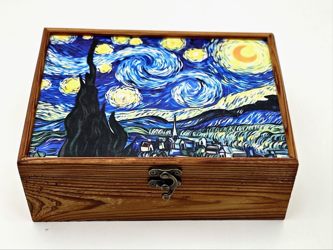 جعبه چوبی 10*10